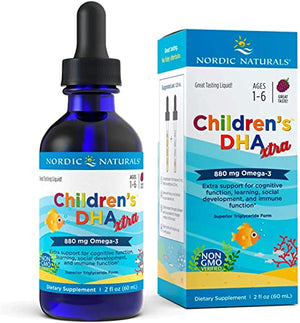 Nordic Naturals Children's DHA™ Xtra Ages 1-6 Berry Punch, 2 fl oz