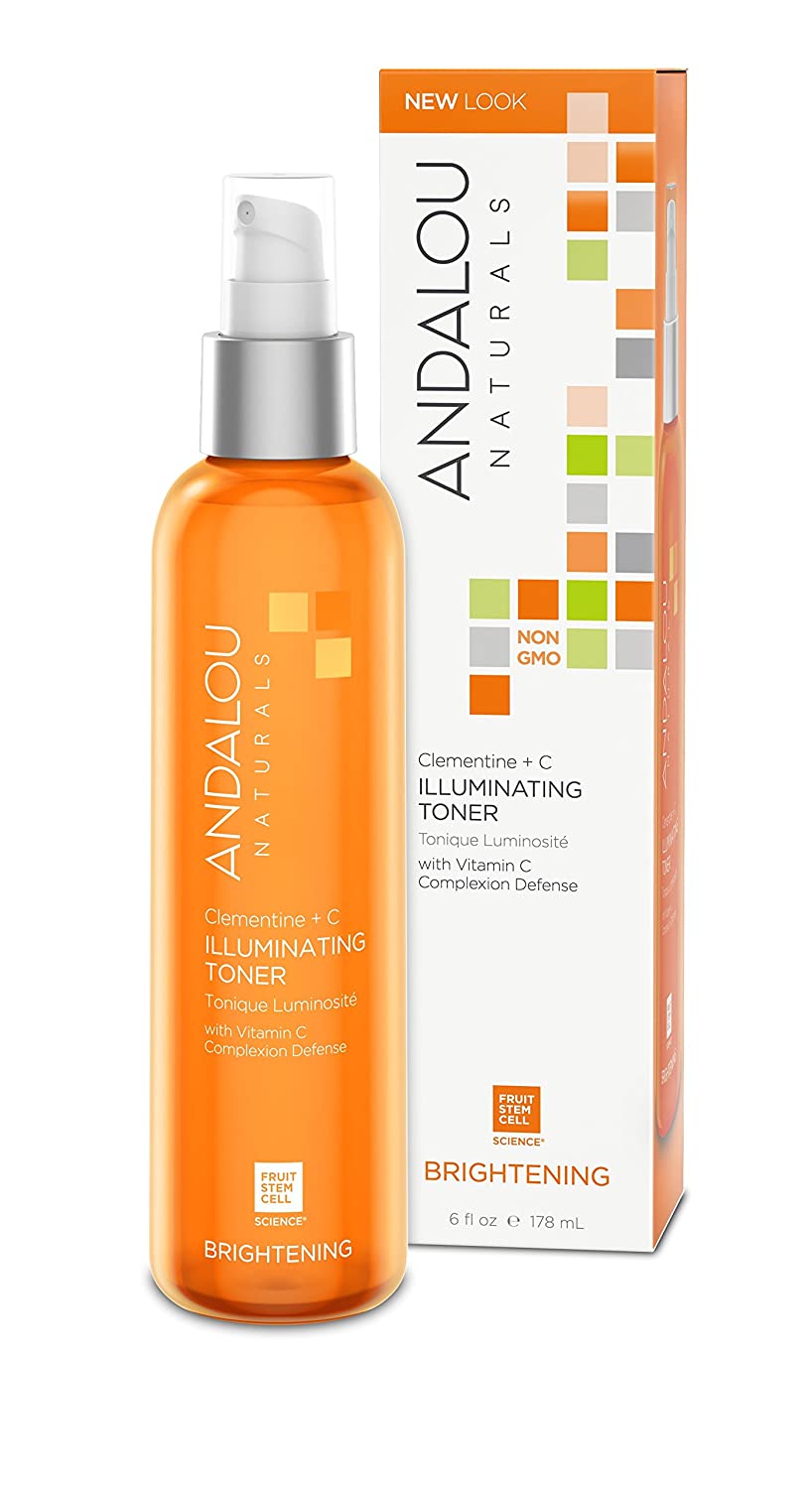 Andalou Naturals Brightening Clementine + C Illuminating Toner, 6 fl oz