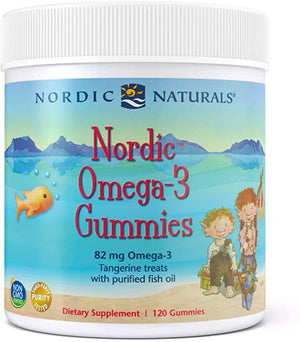 Nordic Naturals Nordic™ Omega-3 Gummies Tangerine, 120 Gummies