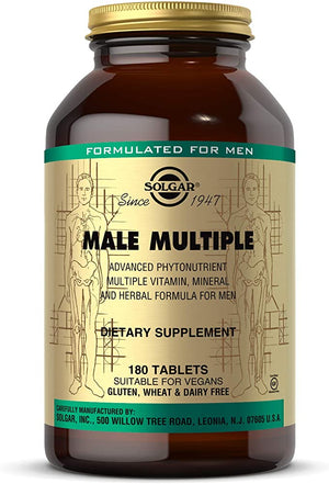 Solgar Male Multiple, 180 Tablets