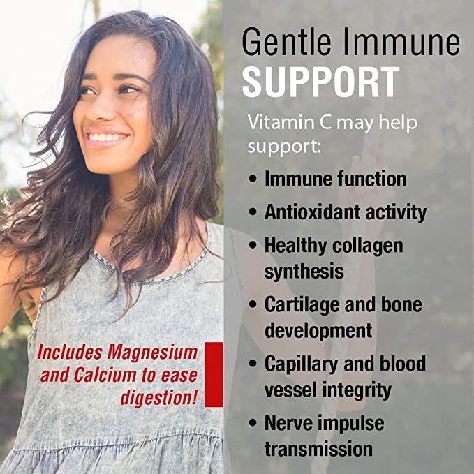 SOLARAY Super Bio Buffered Vitamin C 1000mg, Two-Stage, Timed Release Vitamin C with Bioflavonoids, Immune Support Supplement - High Absorption, Vegan, 60 Day Guarantee, 50 Servings, 100 VegCaps