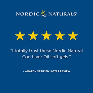Nordic Naturals Arctic™ Cod Liver Oil, 90 Softgels