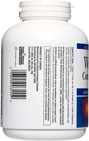 Natural Factors WellBetX® Complete Glucose Management System, 120 Tablets