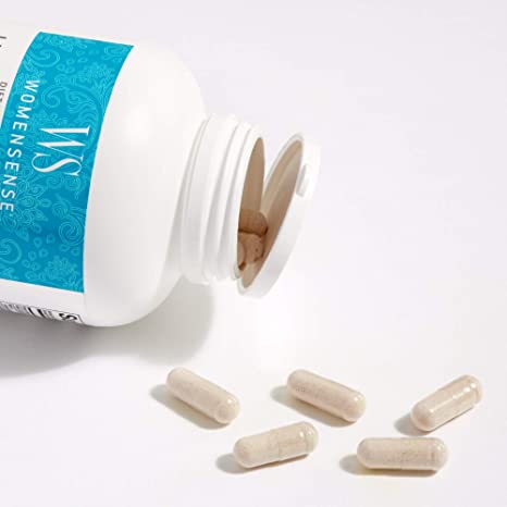 WomenSense by Natural Factors, Hair, Skin &amp; Nails, Nutritional Beauty Support with Hyaluronic Acid and Biotin, 120 capsules (30 servings)