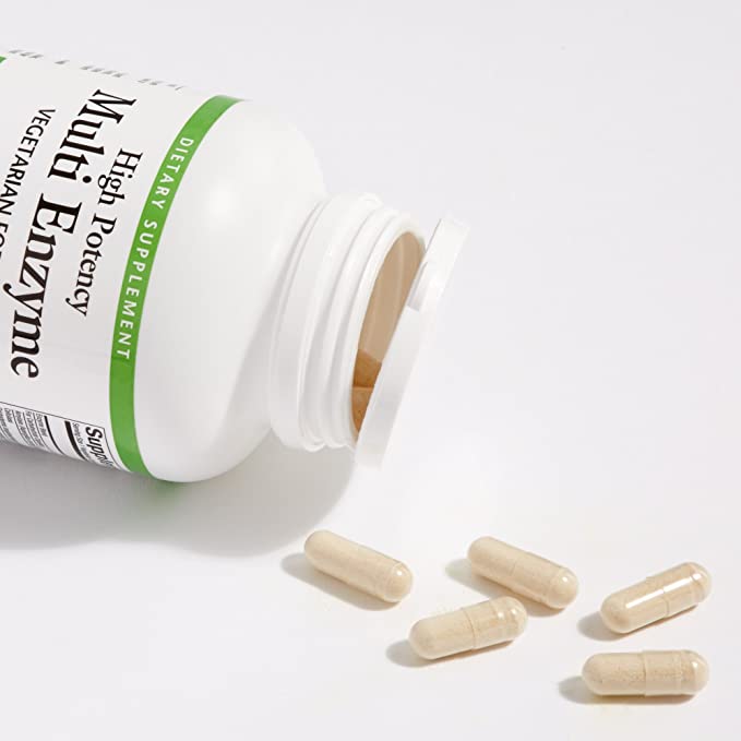 Natural Factors Multi Enzyme High Potency, 120 Vegetarian Capsules