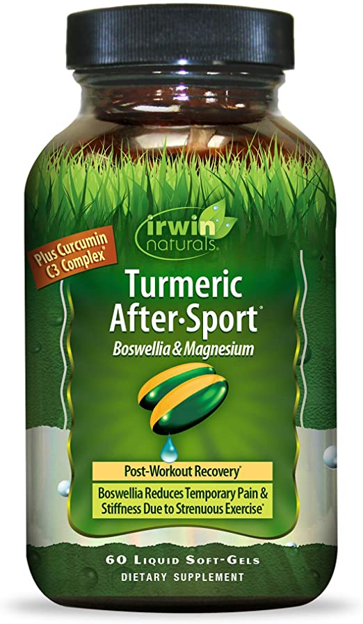 Irwin Naturals Turmeric + Joint Recovery, 60 Liquid Softgels