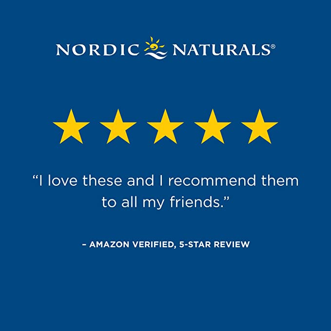 Nordic Naturals DHA, Strawberry - 180 Soft Gels - 830 mg Omega-3 - High-Intensity DHA Formula for Brain &amp; Nervous System Support - Non-GMO - 90 Servings