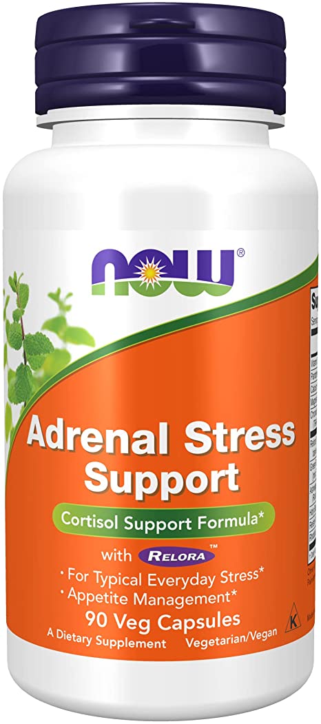 NOW Supplements, Adrenal Stress Support with Relora®, 90 Veg Capsules