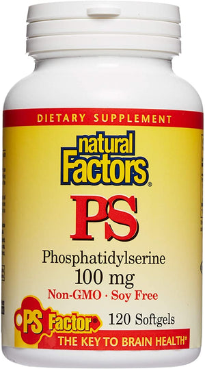 Natural Factors-Phosphatidylserine 100 mg 120 SG