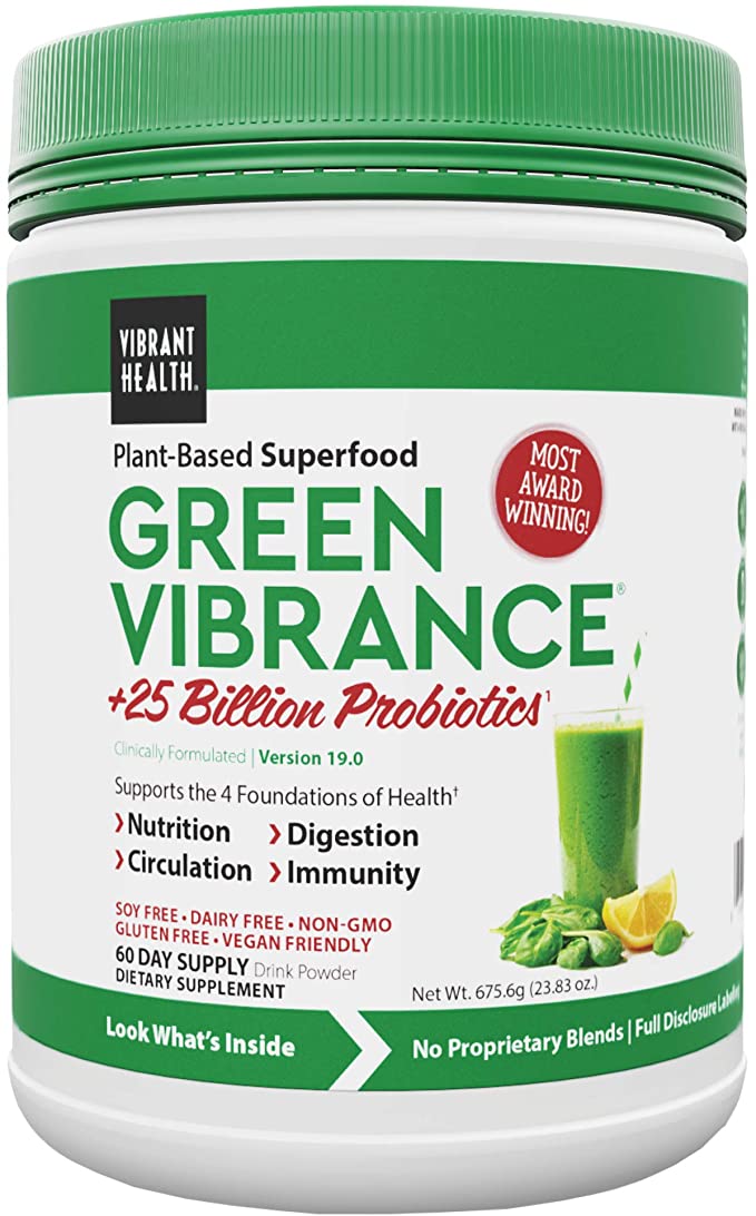 Vibrant Health Green Vibrance Powder, 23.37 oz