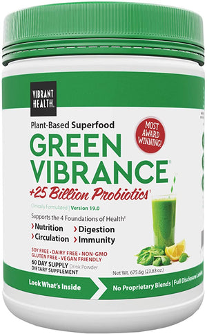 Vibrant Health Green Vibrance Powder, 23.37 oz