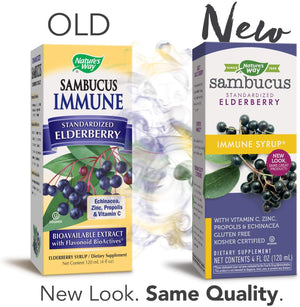 Nature's Way Sambucus Immune Syrup, 4 fl oz