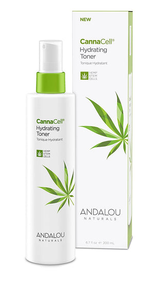 Andalou Naturals CannaCell Hydrating Toner, 6.7 Ounces