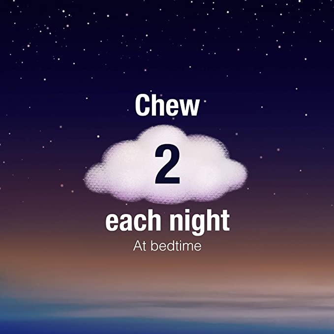 Natural Factors - Stress-Relax Tranquil Sleep - 60 Chewable Tablets