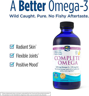 Nordic Naturals Complete™ Omega Liquid Lemon, 16 fl oz