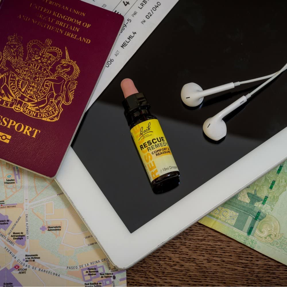 Bach Rescue Remedy Dropper, 10mL - Natural Homeopathic Stress Relief