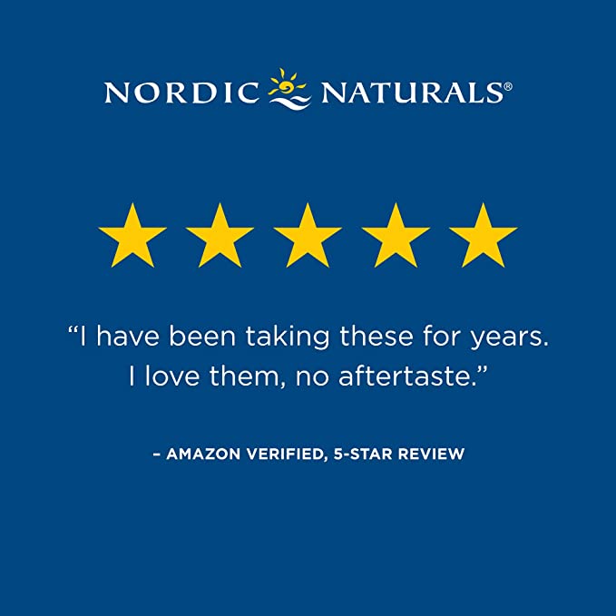Nordic Naturals Complete Omega Xtra, Lemon - 60 Soft Gels - 1360 mg Omega-3 + 76 mg GLA - Healthy Skin - Cognition - Non-GMO - 30 Servings