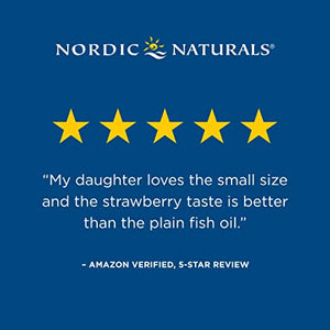 Nordic Naturals Ultimate Omega® 2X Teen Strawberry, 60 Mini Softgels