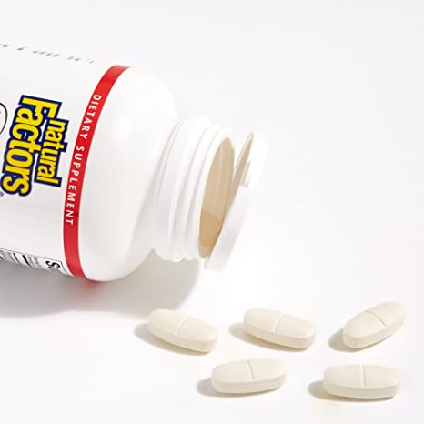 Natural Factors NEM® Knee & Joint Formula with Glucosamine, 60 Tablets