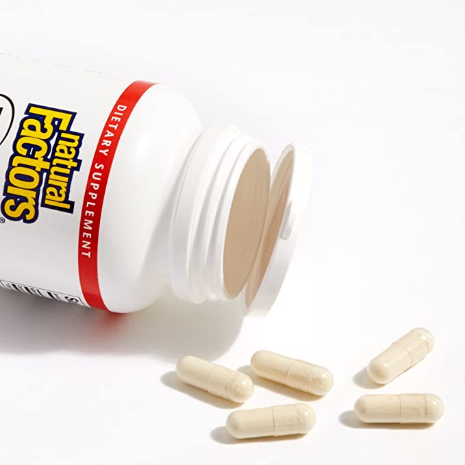 Natural Factors, NEM Natural Eggshell Membrane, Promotes Joint Comfort and Flexibility, 60 Capsules