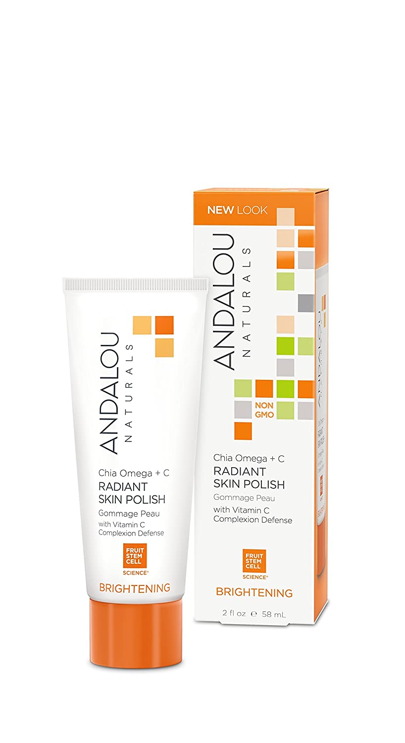 Andalou Naturals Chia Plus Omega Radiant Skin Polish, 2 Oz
