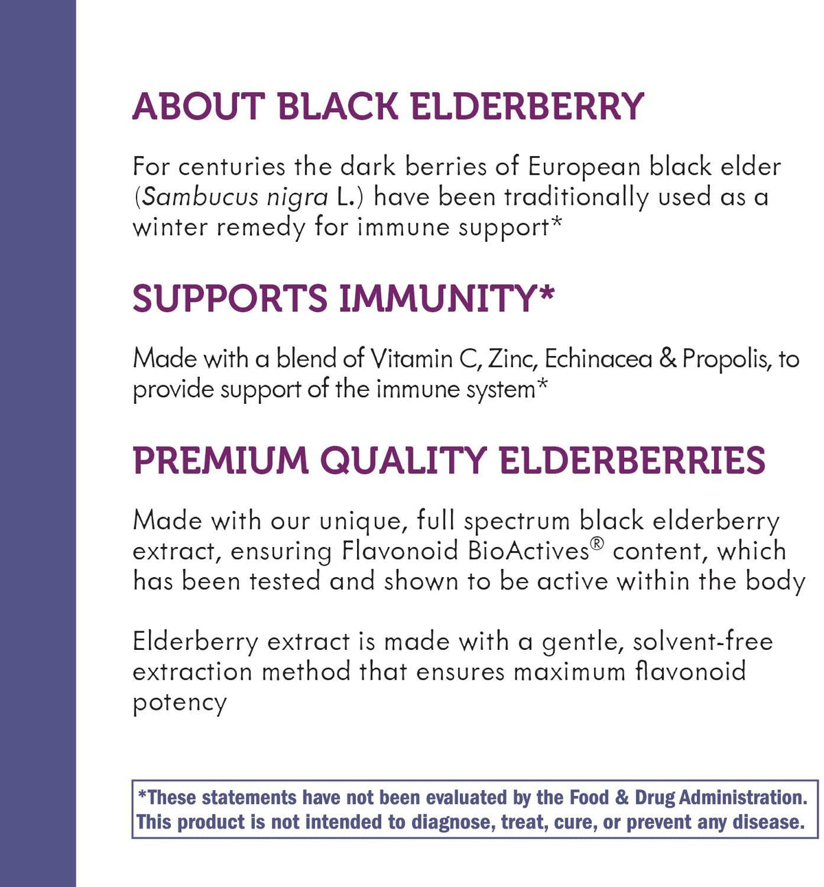 Nature&#39;s Way Sambucus Immune Syrup, Elderberry Extract, Vitamin C, Zinc, Echinacea, Propolis, Daily Immune Support*, Antioxidant Support*, Gluten free, Vegetarian, 8 Fl Oz