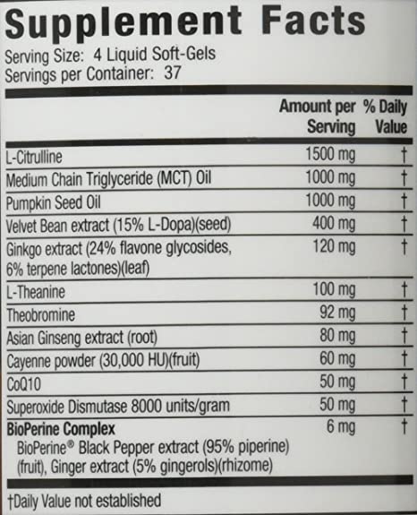 Irwin Naturals Steel-Libido RED, 150 Liquid Softgels