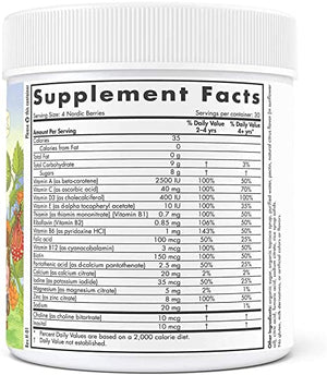 Nordic Naturals Nordic™ Berries Multivitamin Gummies for Adults & Kids Original, 120 Gummies