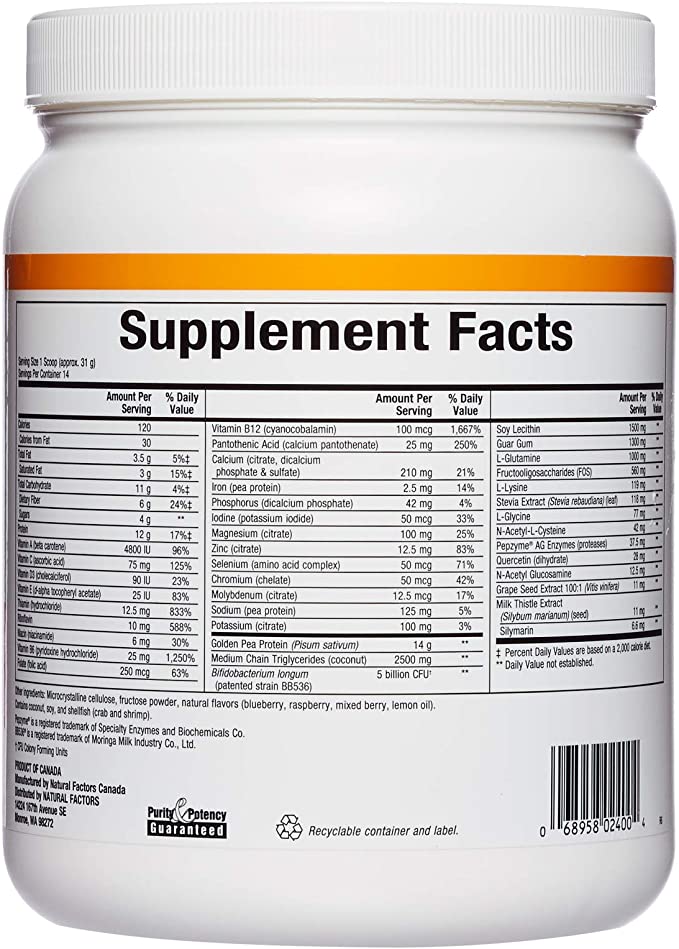 Natural Factors RevitalX®, 1 lb