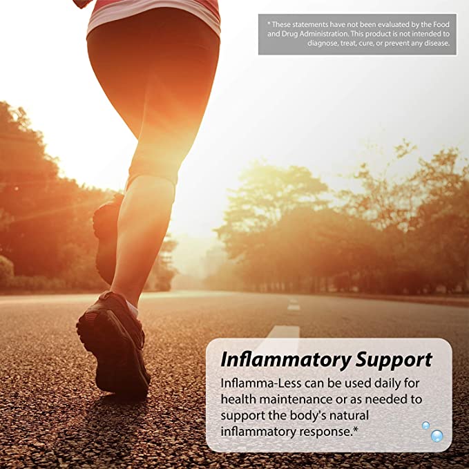 Irwin Naturals Inflamma-Less, Promotes Comfort, Mobility &amp; Flexibility, 80 Liquid Softgels