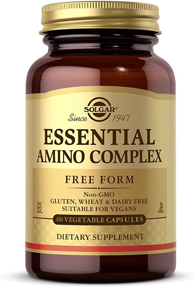 Solgar Essential Amino Complex, 60 Vegetable Capsules