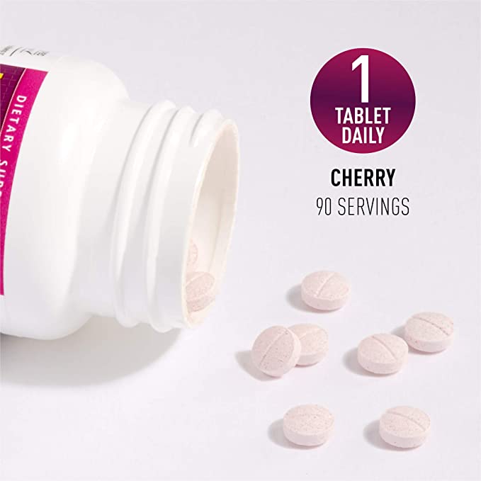 Natural Factors, Vitamin B12 Methylcobalamin 1000 mcg, Chewable Support for Energy and Immune Health, Vegetarian, Gluten Free, 90 tablets