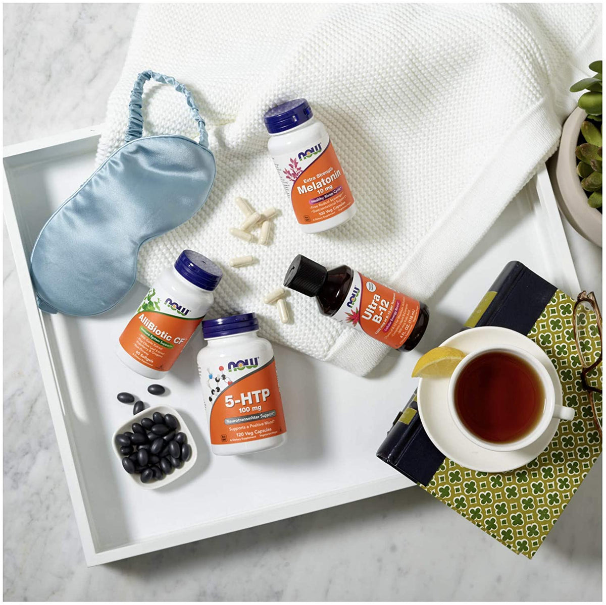 NOW Foods Supplements, 5-HTP (5-hydroxytryptophan) 100 mg, Neurotransmitter Support*, 120 Veg Capsules