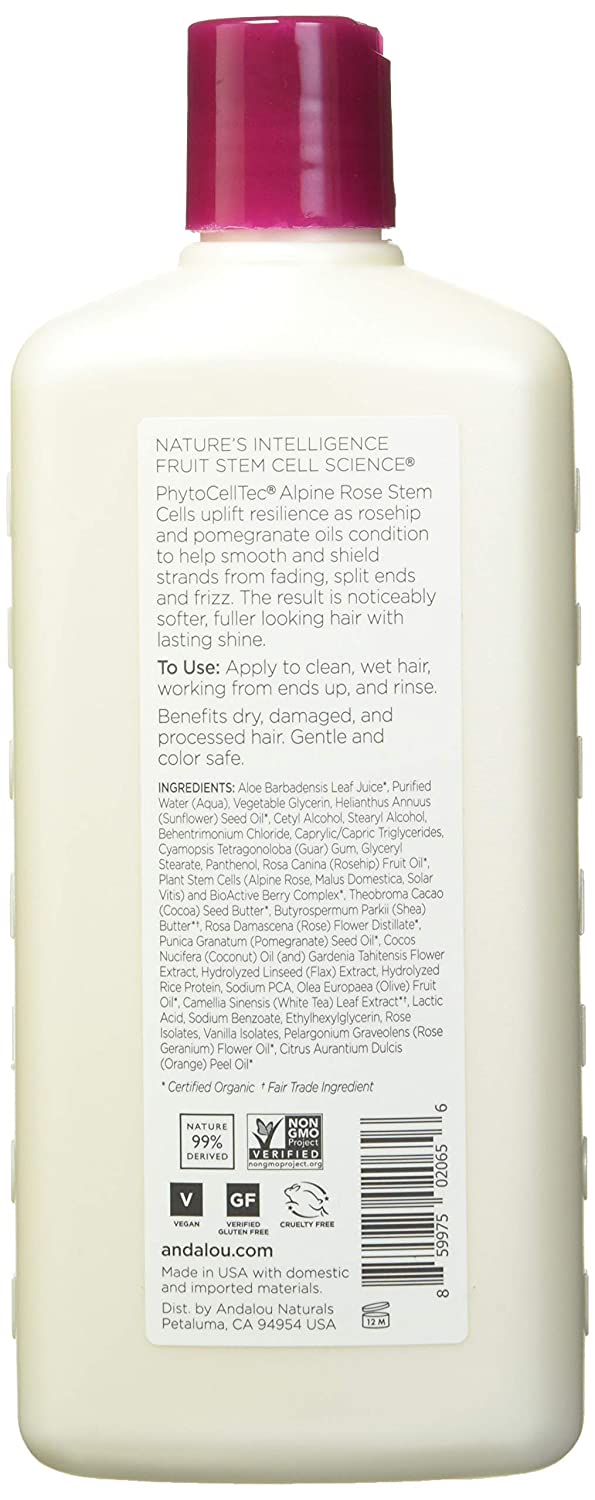 Andalou Naturals Color Care 1000 Roses® Conditioner, 11.5 fl oz