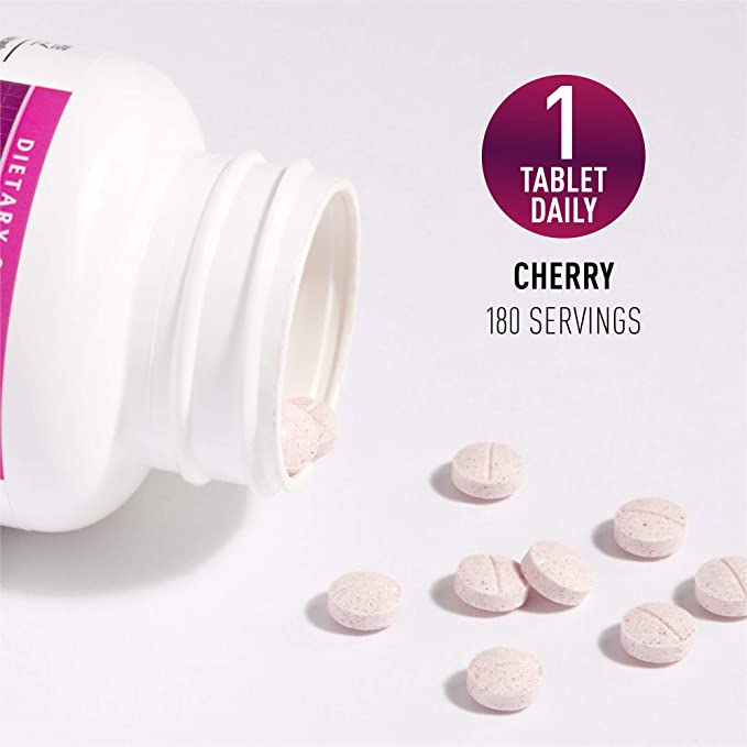 Natural Factors B12 Methylcobalamin, 1000 mcg, 180 Chewable Tablets