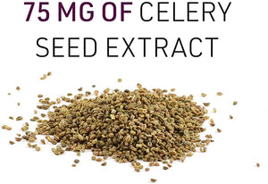 Natural Factors Celery Seed Standardized Extract, 120 Vegetarian Capsules