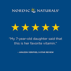 Nordic Naturals Complete Omega™ Junior Lemon, 500 mg, 180 Softgels