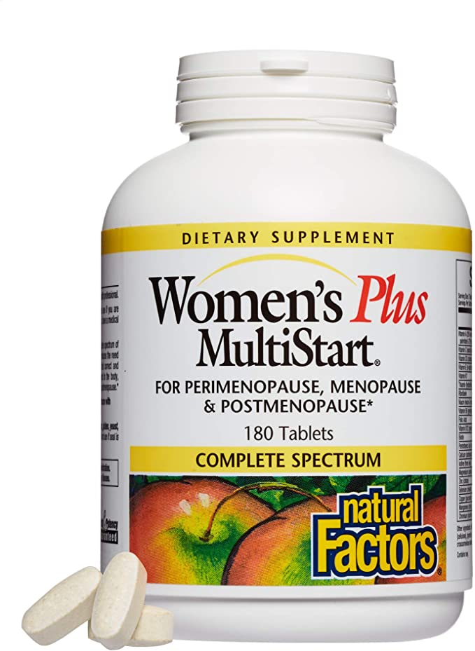Natural Factors Women&#39;s Plus Multistart®, 180 Tablets