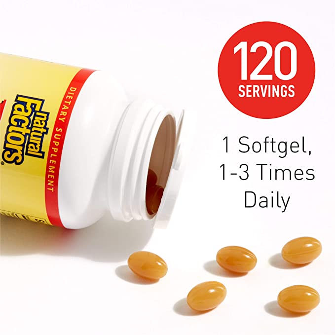 Natural Factors-Phosphatidylserine 100 mg 120 SG