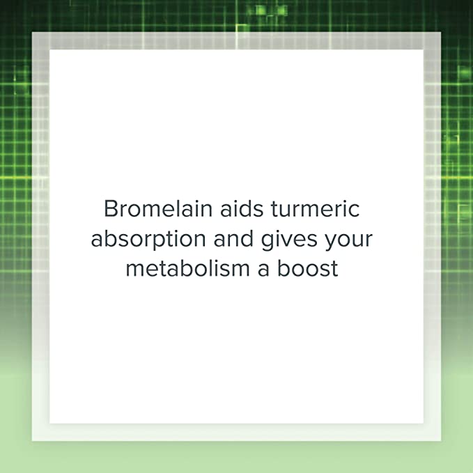 Natural Factors Turmeric &amp; Bromelain, 450 mg, 90 Capsules