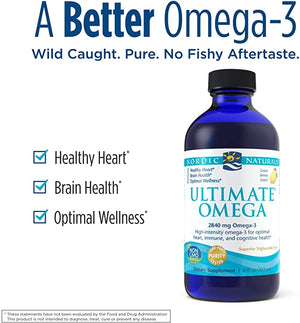 Nordic Naturals Ultimate Omega™ Lemon, 8 fl oz