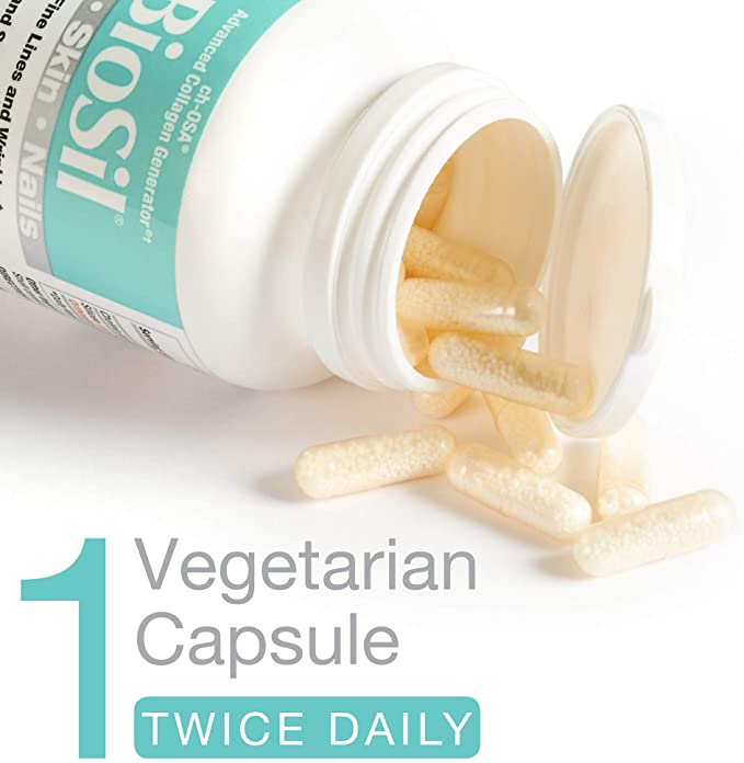 Natural Factors Biosil®, 60 Vegetarian Capsules