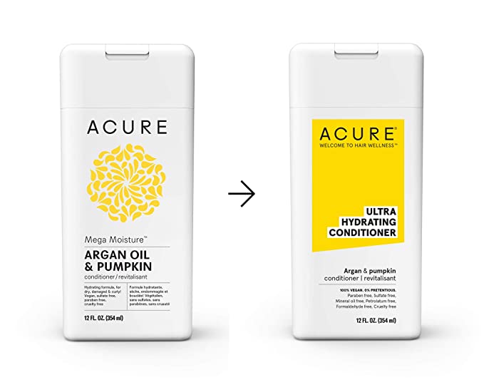 ACURE Ultra Hydrating Conditioner | 100% Vegan | Performance Driven Hair Care | Argan &amp; Pumpkin - Ultra Hydrating Moisture &amp; Omega Fatty Acids | 12 Fl oz