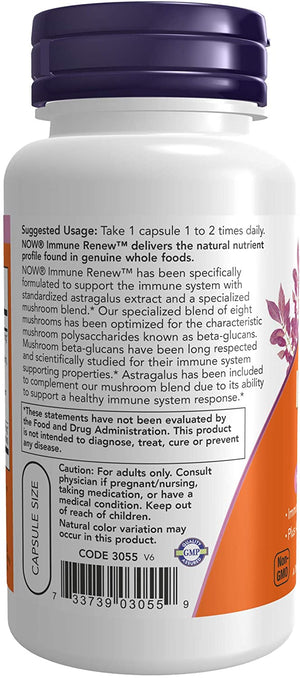 NOW Foods Immune Renew™, 90 Veg Capsules