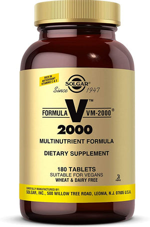 Solgar Formula VM-2000®, 180 Tablets