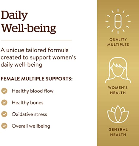 Solgar Female Multiple Advanced Phytonutrient 60 Tablets