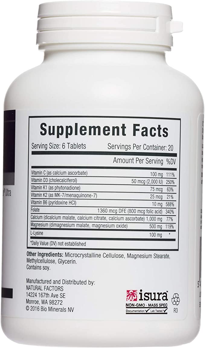 Natural Factors Healthy Bones Plus™ Kit, 1 Kit