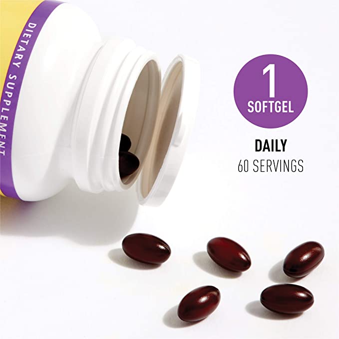 Natural Factors Coenzyme Q10, 200 mg, 60 Softgels