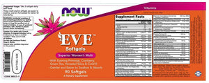 NOW Foods EVE™ Superior Women's Multi Softgels, 90 Softgels