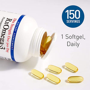 Natural Factors Ultra Strength RxOmega-3 Factors™, 900 mg, 150 Softgels